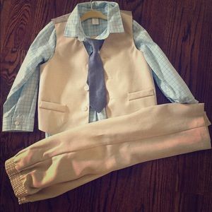 4T spring 4 piece suit